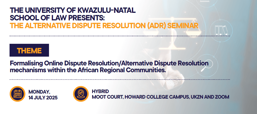 The Alternative Dispute Resolution (ADR)