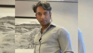 Master of Commerce cum laude graduate, Mr Mahendra Pillay.