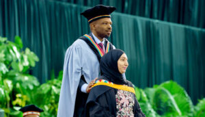 Chartered accountant, Ms Sameerah Essa, graduated with a Master’s in Accountancy.